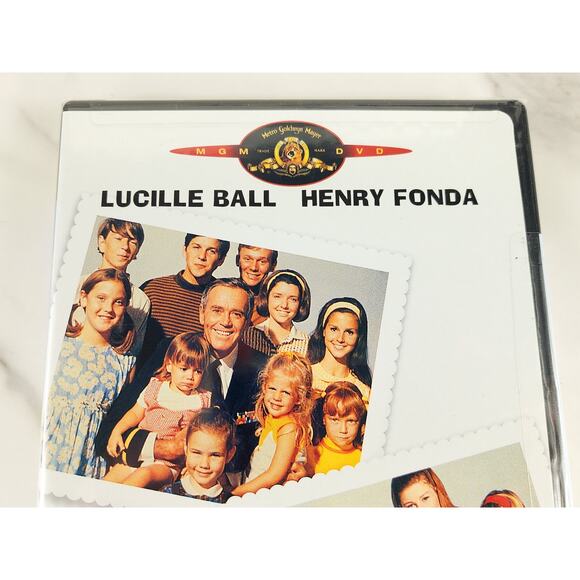 Movie Yours, Mine And Ours DVD New Sealed Lucille Ball Henry Fonda 1968 USA - Picture 2 of 10